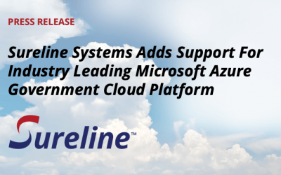 Sureline Systems Adds Support For Industry Leading Microsoft Azure Government Cloud Platform